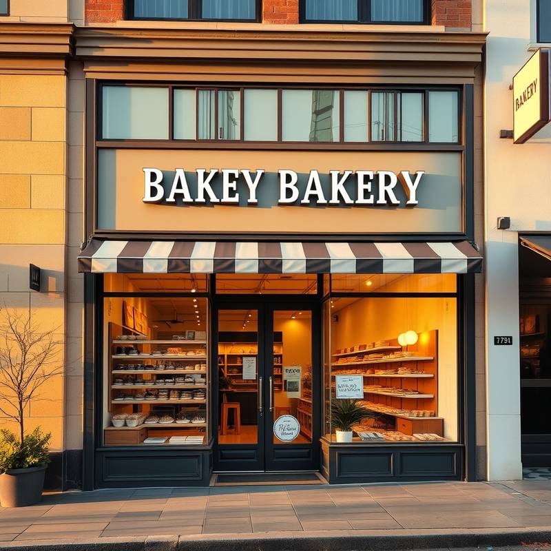 Website redesign for a local bakery